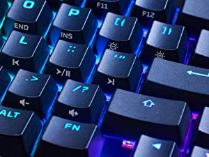 HP HyperX Alloy Origins 65 Mechanical 65% Form Factor Linear Red Switch RGB LED Backlit Keyboard